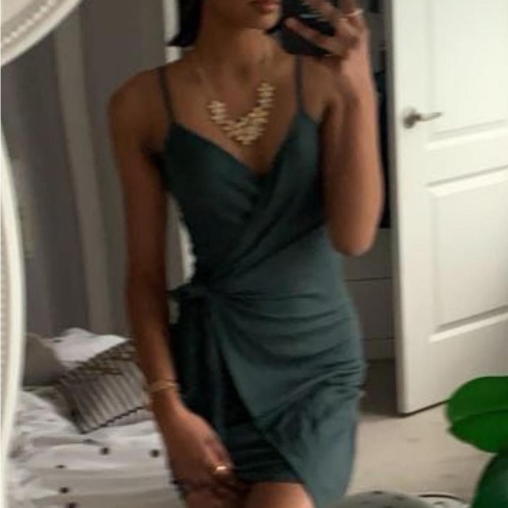 Green Wrap Dress from Windsor